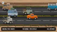 Rusty Bus: Flat tire run - One-tap Survival runner Screen Shot 2