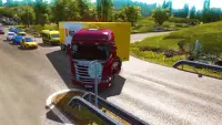 Lorry Truck Simulator:Real Mobile Truck Transport Screen Shot 0