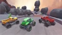 Offroad Monster Truck Racing : Car Stunt Driving Screen Shot 4