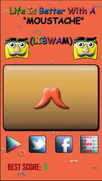 Life Is Better With Moustache Screen Shot 0