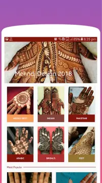 Mehndi & Hena Design App Screen Shot 7