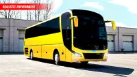 Bus Simulator Coach Bus Driving Sim Free Bus Game Screen Shot 3