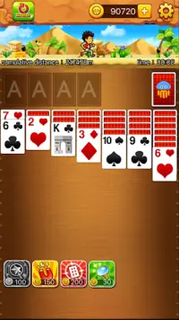 Run Run Solitaire Screen Shot 0