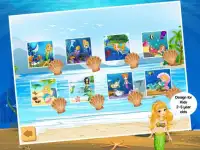 マーメイド (人魚) のパズル ゲーム - 簡単ゲームアプリ 幼児向け無料ゲーム Screen Shot 9
