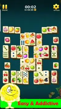 Mahjong Fruits Screen Shot 0