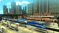 Train Racing Games 3D 2 Joueur Screen Shot 2