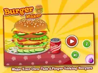 Burger Maker–Kids Cooking Game Screen Shot 12