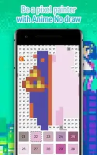 Anime Couleur Par Numéro - Anime Pixel Art Screen Shot 1