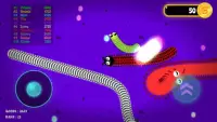 Jungle Snake IO - Worms Zone Screen Shot 4
