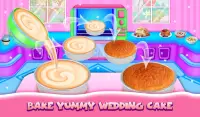 Jeu de cuisine pour filles gâteau de mariage Screen Shot 22