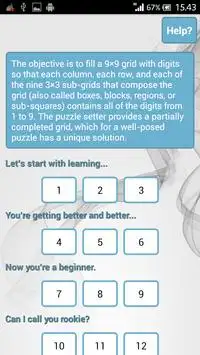 Sudoku Screen Shot 1