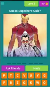 Guess The Superhero Marvel Quiz Screen Shot 3