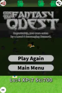 One Tap Fantasy Quest Free Screen Shot 2