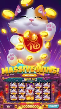 Lucky Cat Casino - Classic 5 Reel Slots NEW 2019 Screen Shot 1