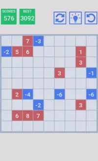 Zero Boom math puzzle Screen Shot 1