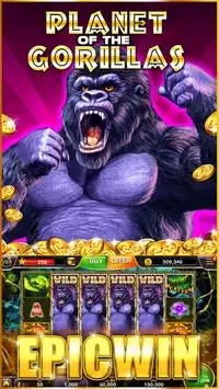 Gorilla Slots: Free Slot Games! Screen Shot 0