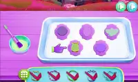 deliciosas galletas chicas juegos de cocina Screen Shot 6