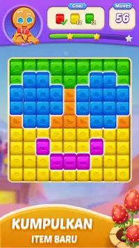 Gingy Blast:Cubes Puzzle Game Screen Shot 16