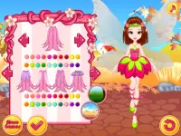 요정 소녀 드레스 - 소녀를 위한 캐릭터 생성 게임 Screen Shot 3