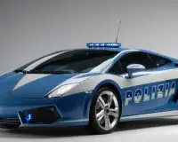 سيارة الشرطة بانوراما الألغاز Screen Shot 3