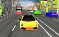 Racing in car 2018:City Highway Traffic Racer Sim Screen Shot 12