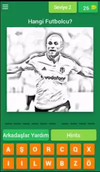 Karakartal Futbolcu Tahmin Oyunu Screen Shot 1