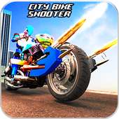 Police Bike Robot Shooter: Moto Racing Simulator