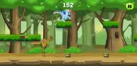 My Pony VS the Dinosaur : jungle running adventure Screen Shot 3