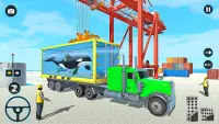 Sea Animal Transport Truck 3D Screen Shot 4