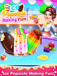 Unicorn Ice Cream Pop & Popsicles-Ice Cream Games Screen Shot 5