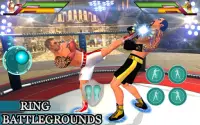 Royal Wrestling Cage: Sumo Fighting Game Screen Shot 4