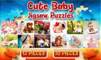 Cute Baby Jigsaw Puzzles Screen Shot 0