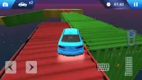 Car Racing On Impossible Track Screen Shot 6