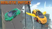 Flying Sports Car Simulator Screen Shot 0