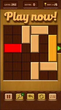 Unblock Red Wood Puzzle 2022 Screen Shot 4