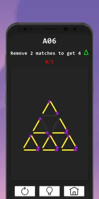 MATCH IT! Allumettes Puzzle Game Screen Shot 1