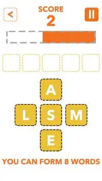 5 Letters - Brain Game Screen Shot 2