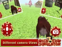 Wild Cow Simulator 3D Game Screen Shot 7