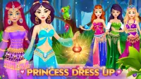 アラビアンプリンセス着せ替えゲーム：女の子の洋服選ぶ Screen Shot 0