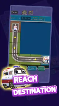 Fast Track -  slide puzzle : unblock the car Screen Shot 2