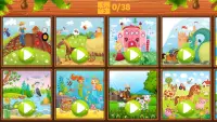 Kids Puzzles - find differences - toddlers & kids Screen Shot 1
