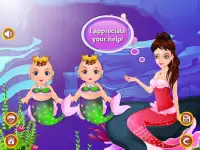 Kembar Mermaid game bayi Screen Shot 6