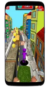 Subway Three super heroes runner Screen Shot 0