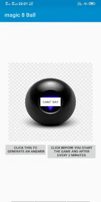 Magic 8 Ball Screen Shot 0