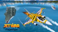 Fighter Jet Sky War - Flugzeugschießen Screen Shot 3