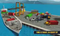 Xe tải của thành phố Trailer Sim: Trò chơi xe tải Screen Shot 1