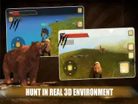 Wild Bear Hunting Simulator: 3D Jurasic Adventure Screen Shot 7