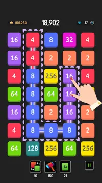 2248 Number Link Puzzle Spiel Screen Shot 1