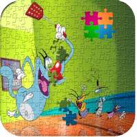 Oggy Puzzle game