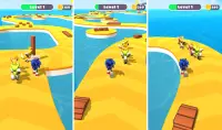 Blue Hedgehog Runner - Shortcut Race Screen Shot 0
